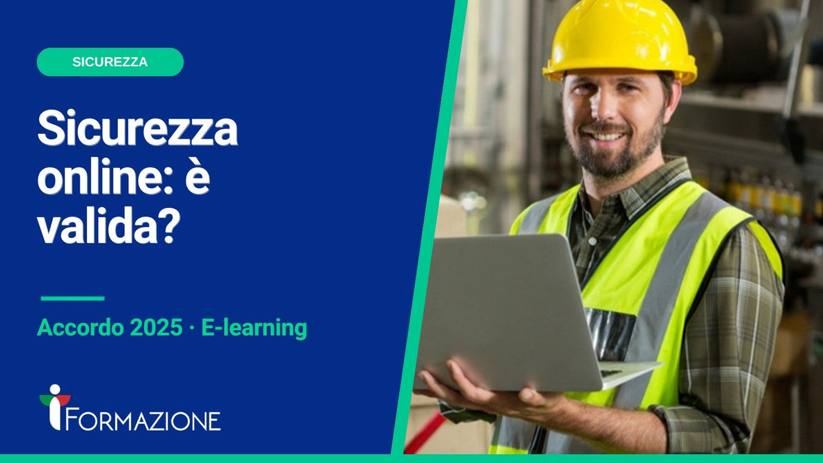 Corso sicurezza lavoratori online: è valido con l'Accordo 2025?
